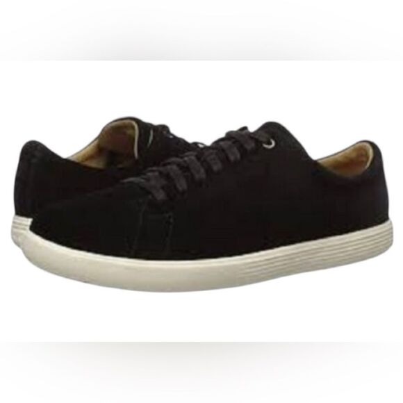 Cole Haan Grand Crosscourt II Black Suede Sneakers 8.5 B  $130 Retail - Great - Picture 1 of 12